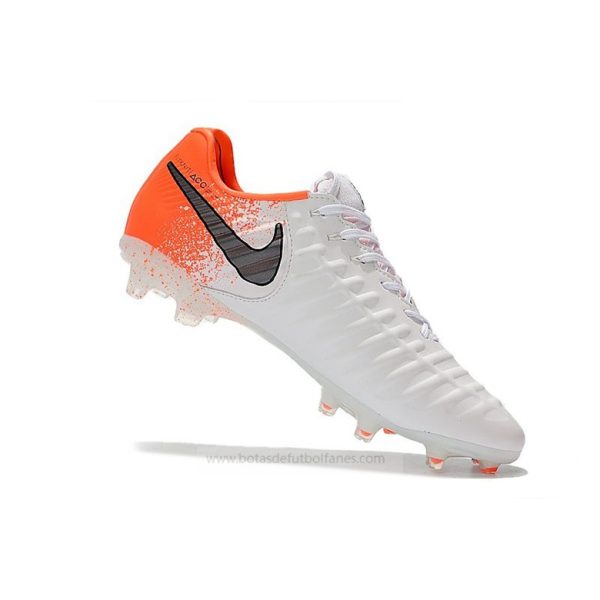 Nike Tiempo Legend Elite FG Blanco Naranja Negro